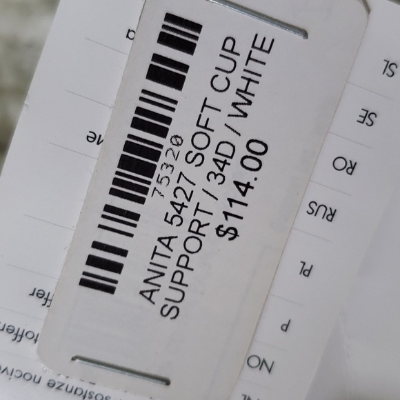 Anita canadian brand white JANA soft cotton bra 34D - Picture 3 of 8